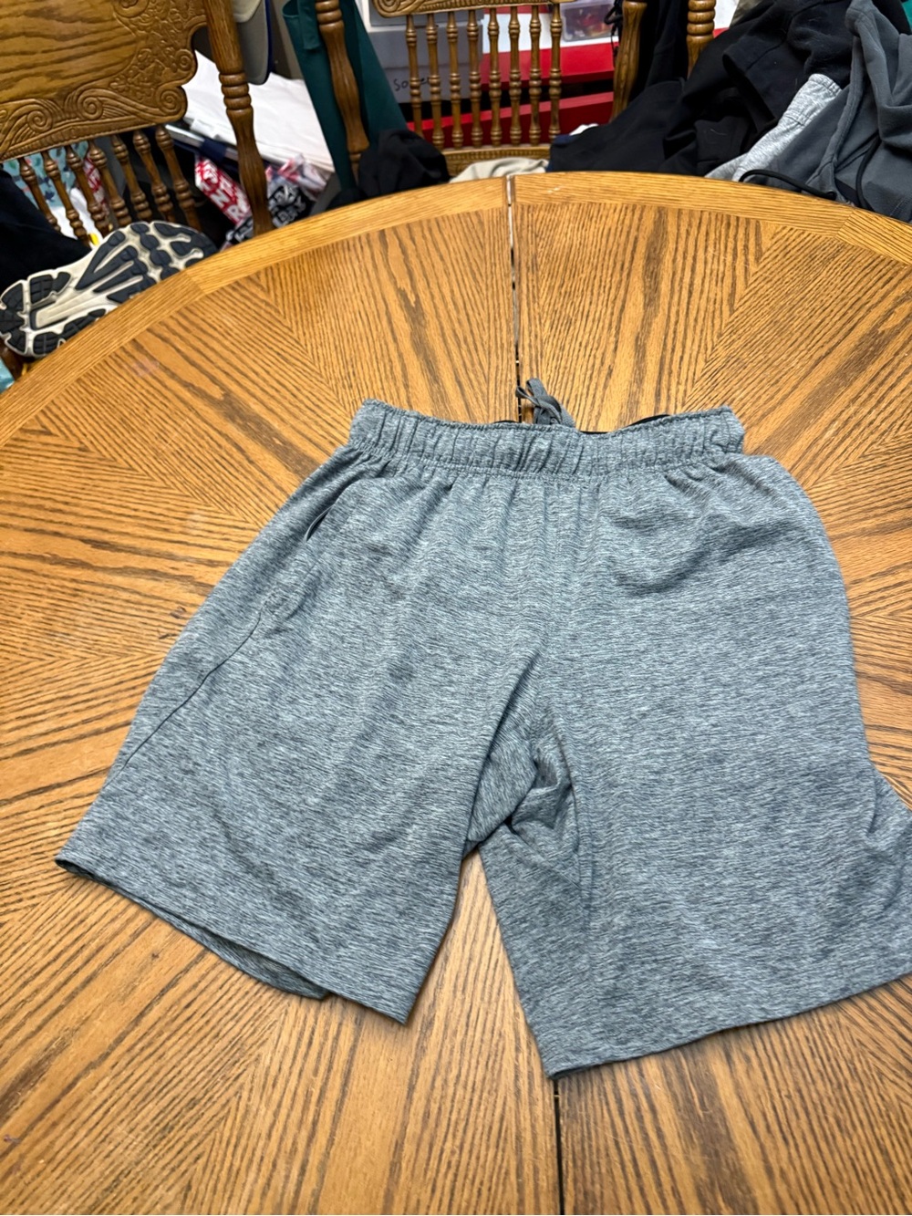 Glacier Performance Heather Gray Athletic Shorts